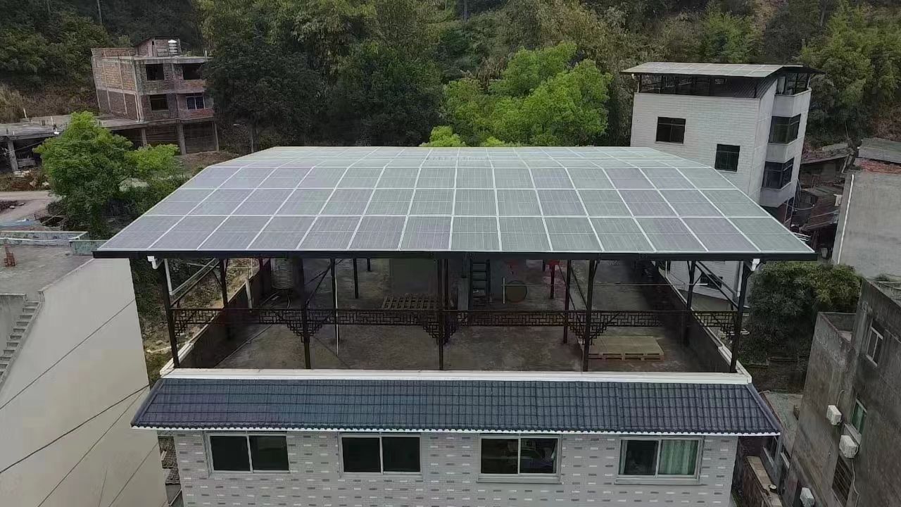 南通15kw+10kwh自建别墅家庭光伏储能系统